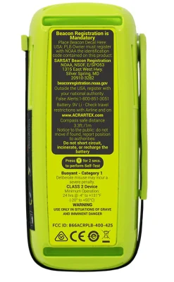 ACR ResQLink 400 Personal Locator Beacon GPS