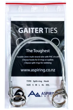Aspiring Safety Gaiter Ties