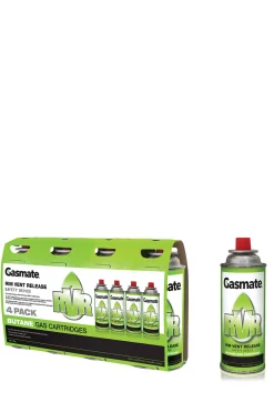 Gasmate 220g Butane Can 4pk