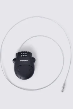 Macpac 3-dial Retractable Cable Padlock