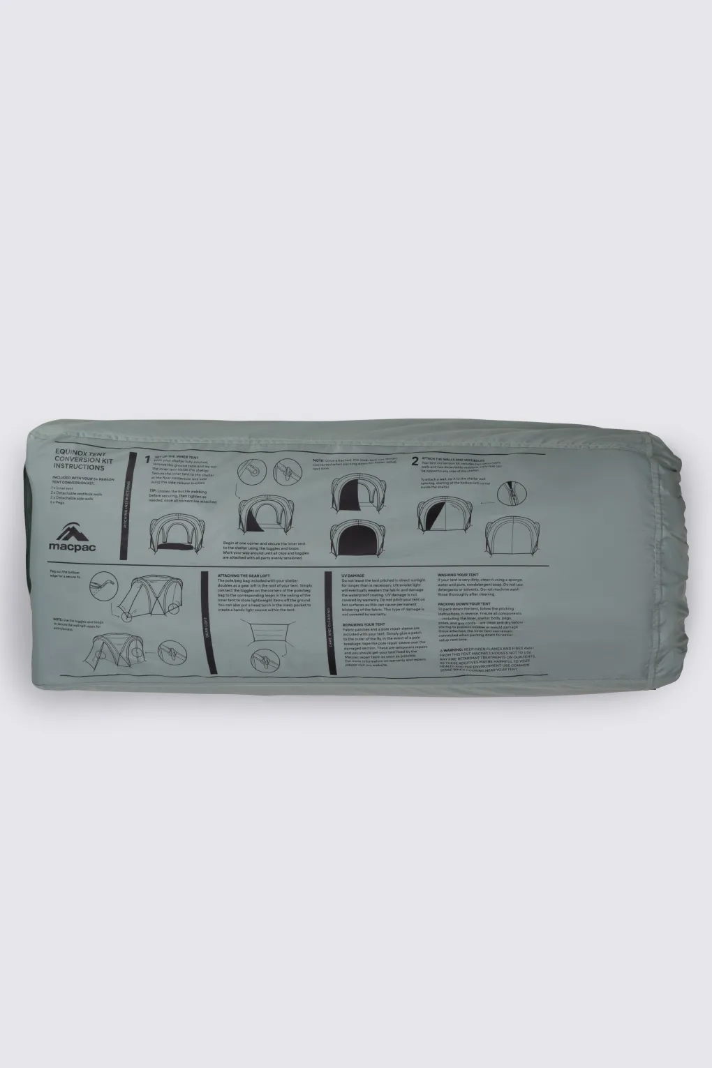 Macpac Equinox 5+ Tent Conversion Kit
