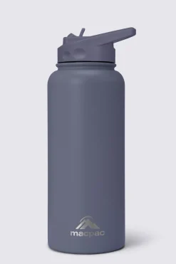 Macpac Insulated Wide Mouth Bottle with Straw Lid — 1L