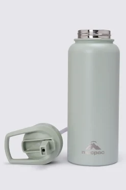 Macpac Insulated Wide Mouth Bottle with Straw Lid — 1L