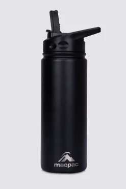 Macpac Insulated Wide Mouth Bottle with Straw Lid — 530ml