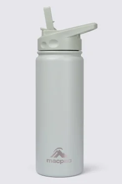 Macpac Insulated Wide Mouth Bottle with Straw Lid — 530ml