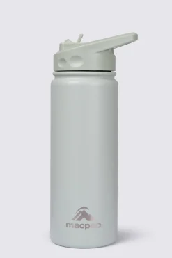 Macpac Insulated Wide Mouth Bottle with Straw Lid — 530ml