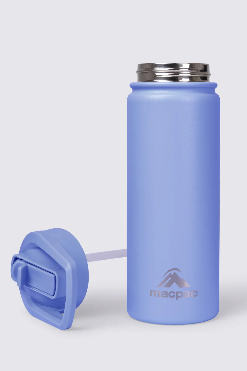 Macpac Insulated Wide Mouth Bottle with Straw Lid — 530ml
