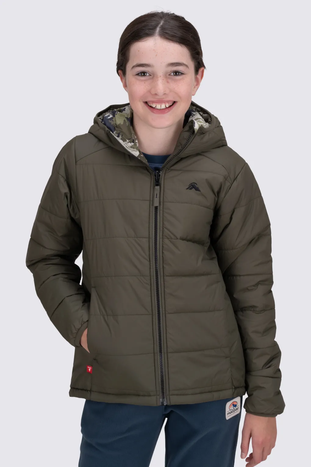 Macpac Kids' Pulsar Alpha Hooded Insulated Jacket