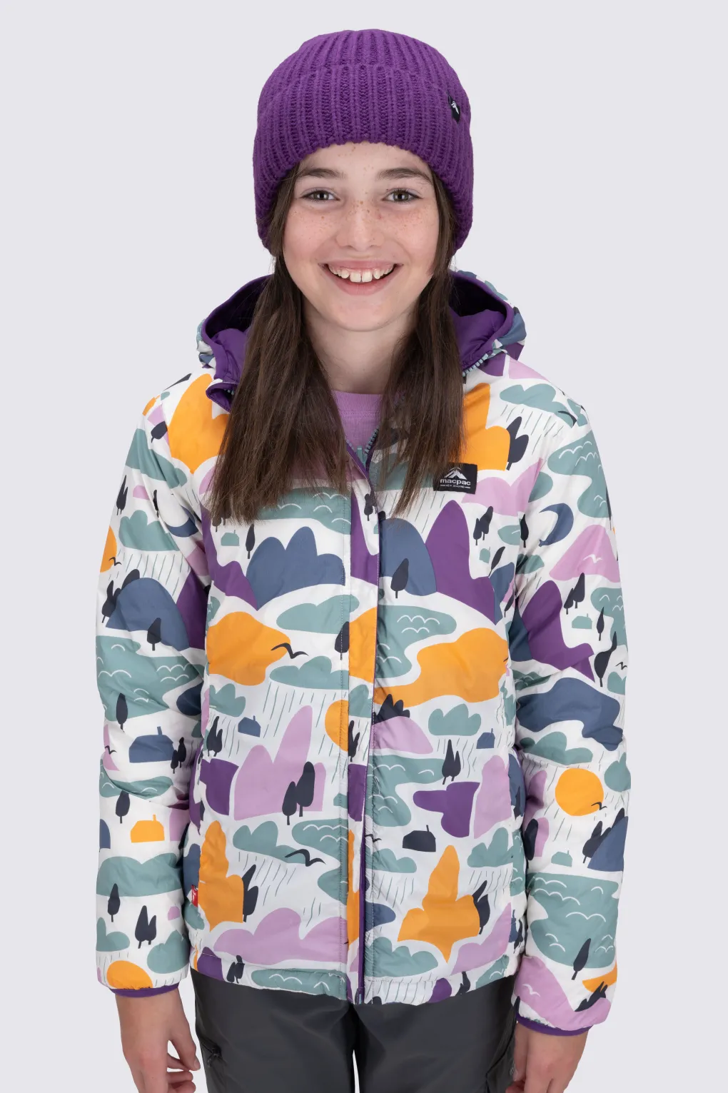 Macpac Kids' Pulsar Alpha Hooded Insulated Jacket