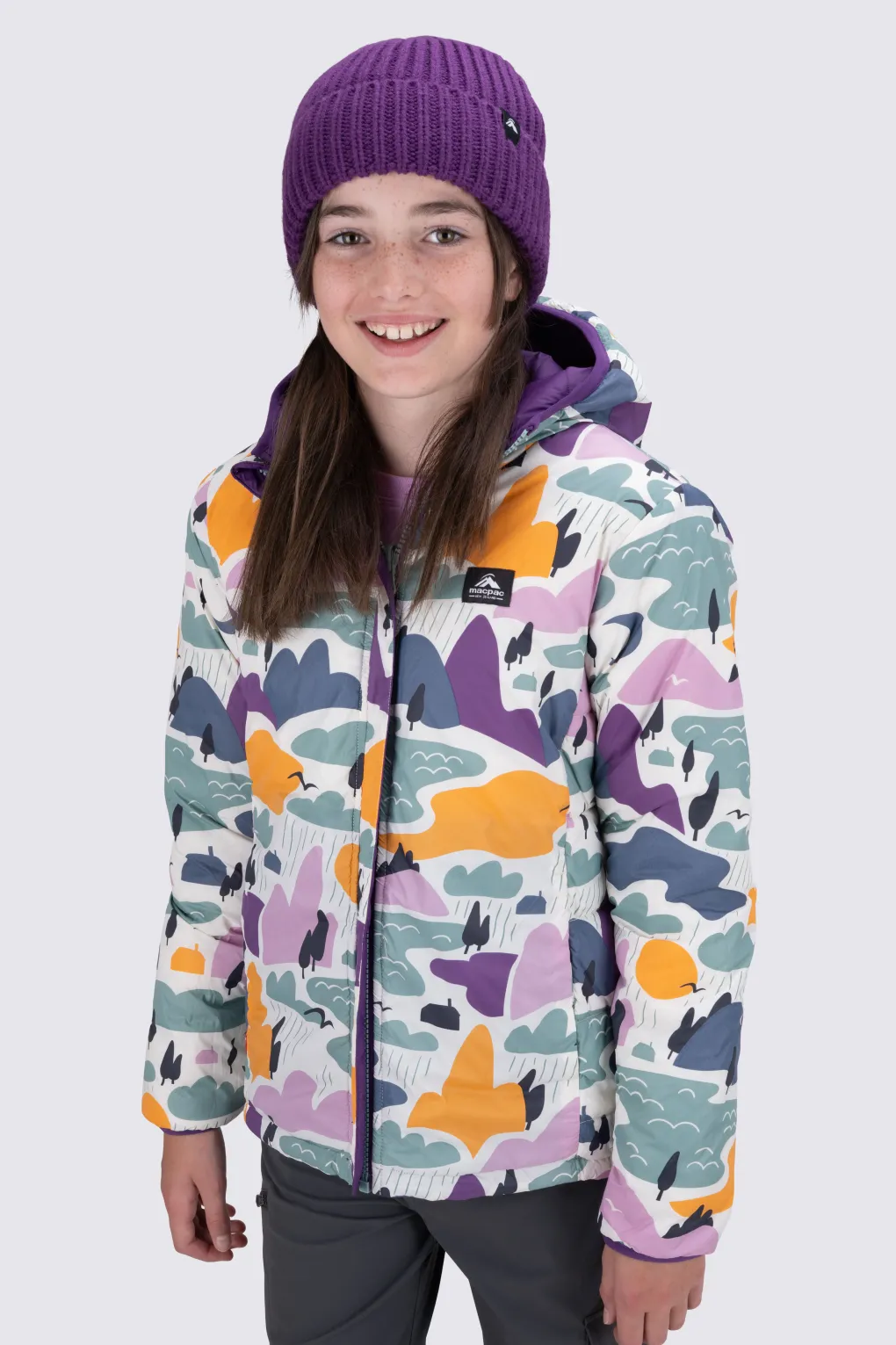 Macpac Kids' Pulsar Alpha Hooded Insulated Jacket