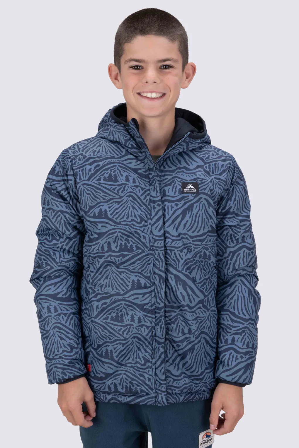 Macpac Kids' Pulsar Alpha Hooded Insulated Jacket