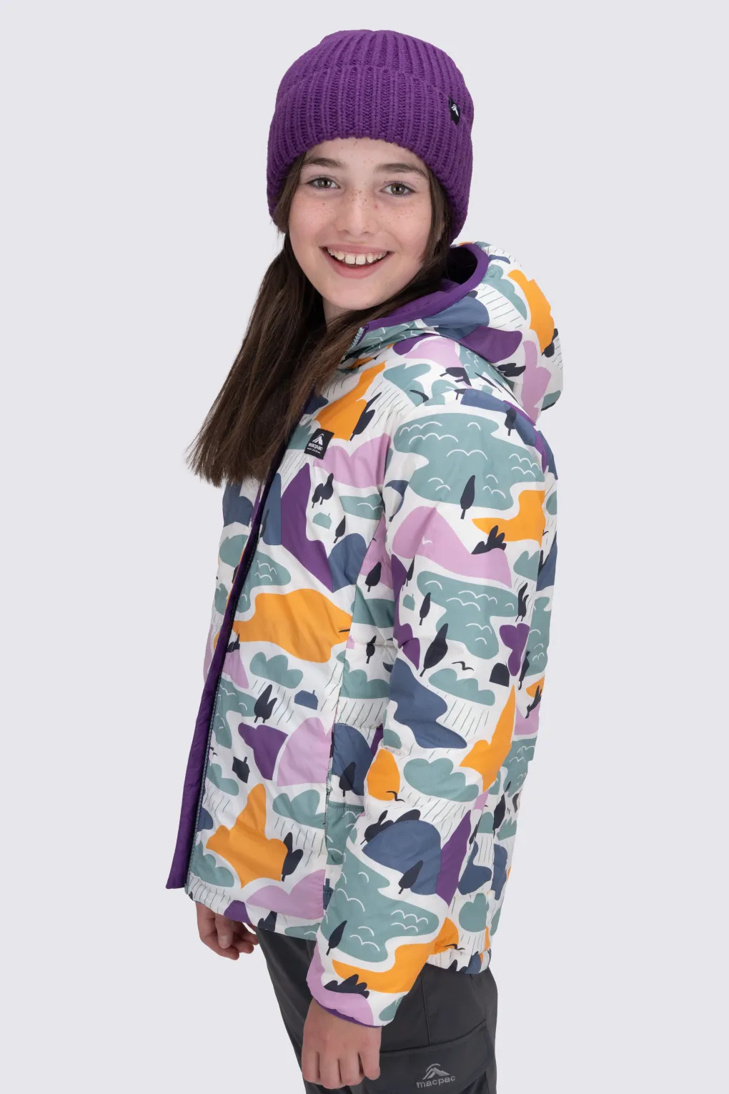Macpac Kids' Pulsar Alpha Hooded Insulated Jacket