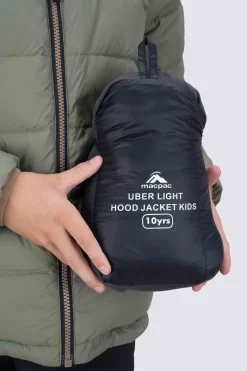 Macpac Kids' Uber Light Hooded Down Jacket