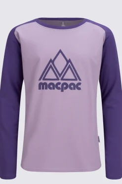 Macpac Kids' Vintage Fairtrade Organic Cotton Long Sleeve T-Shirt