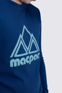 Macpac Kids' Vintage Fairtrade Organic Cotton Long Sleeve T-Shirt