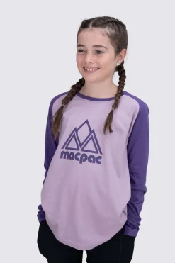 Macpac Kids' Vintage Fairtrade Organic Cotton Long Sleeve T-Shirt