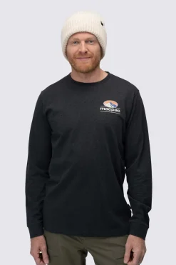 Macpac Men's Heritage Badge Fairtrade Organic Cotton Long Sleeve T-Shirt