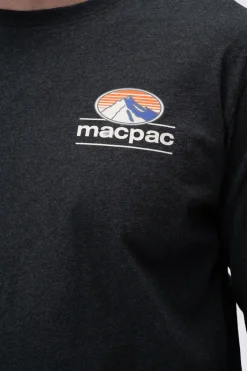 Macpac Men's Heritage Badge Fairtrade Organic Cotton Long Sleeve T-Shirt