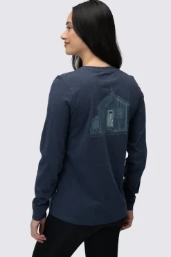 Macpac Women's Cameron Hut Fairtrade Organic Cotton Long Sleeve T-Shirt