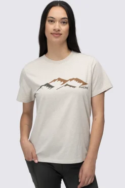 Macpac Women's McIntyre Mountains Fairtrade Organic Cotton Short Sleeve T-Shirt