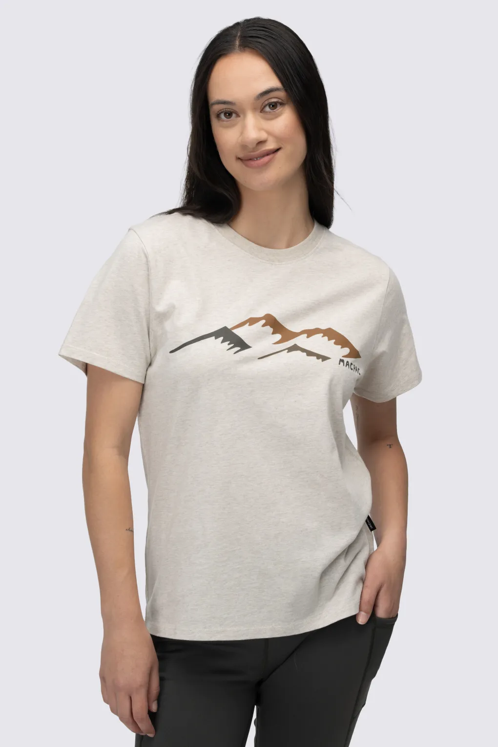 Macpac Women's McIntyre Mountains Fairtrade Organic Cotton Short Sleeve T-Shirt