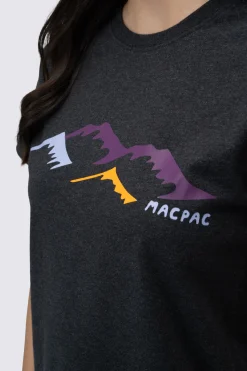 Macpac Women's McIntyre Mountains Fairtrade Organic Cotton Short Sleeve T-Shirt