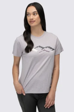 Macpac Women's McIntyre Mountains Fairtrade Organic Cotton Short Sleeve T-Shirt