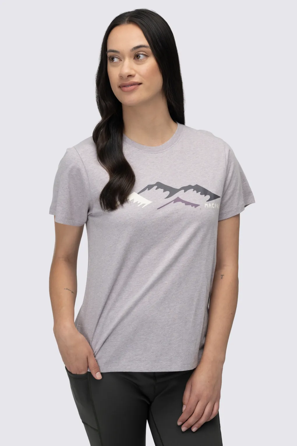 Macpac Women's McIntyre Mountains Fairtrade Organic Cotton Short Sleeve T-Shirt