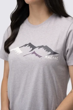 Macpac Women's McIntyre Mountains Fairtrade Organic Cotton Short Sleeve T-Shirt