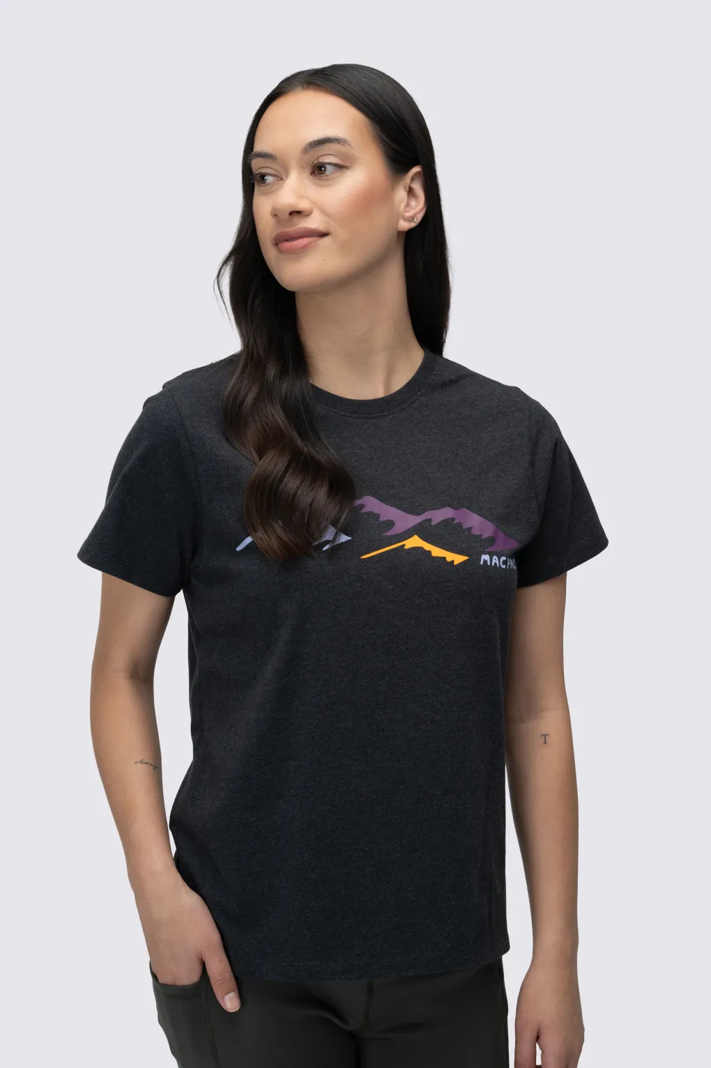 Macpac Women's McIntyre Mountains Fairtrade Organic Cotton Short Sleeve T-Shirt