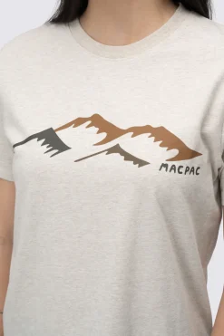 Macpac Women's McIntyre Mountains Fairtrade Organic Cotton Short Sleeve T-Shirt