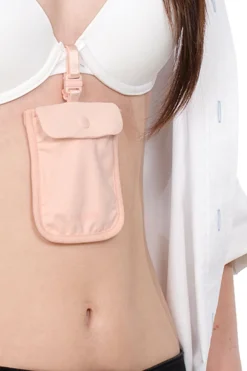Pacsafe Women's Coversafe S25 Secret Bra Pouch