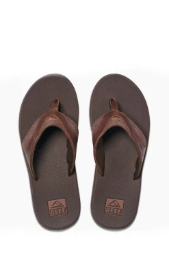 REEF® Fanning Leather Men's Thongs