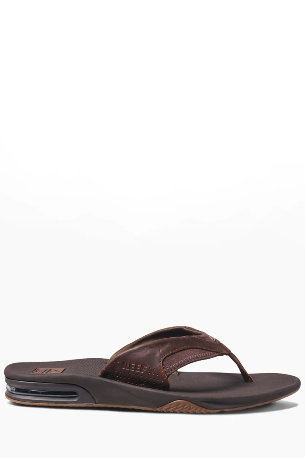 REEF® Fanning Leather Men's Thongs