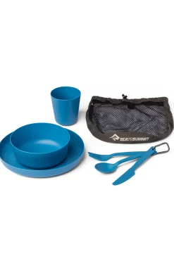 Sea to Summit Camp Dinnerware Set w/ Mesh Sack - [6 Piece] Cabbage